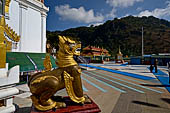 Inle Lake. Myanmar. The Sulamuni Paya at Taunggyi, a replica of the Ananda temple of Bagan. 